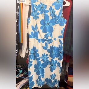 Dress barn blue dress size 6